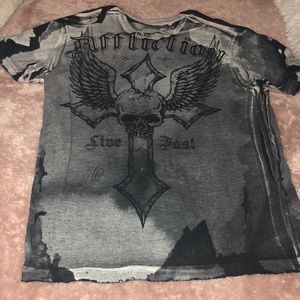 Men’s affliction shirt